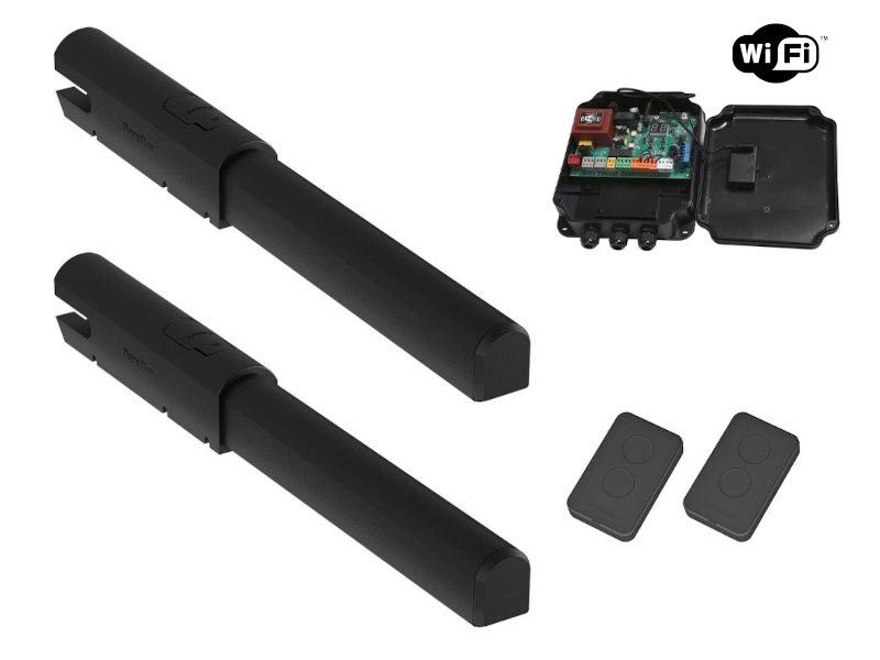 Комплект приводов SW-5000PRO c 2-мя пультами, платой PCB-SW и блоком wifi-control